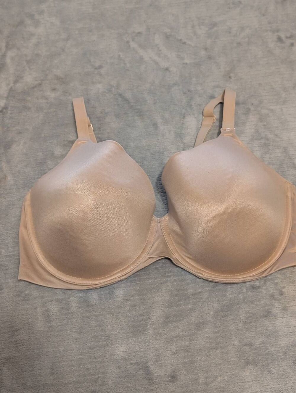 Auden size 38DDD Lightly Lined Full Coverage T-shirt Bra Beige